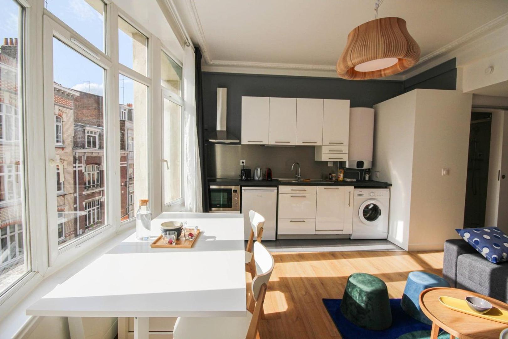 Fully-Equipped Apartment In City Center + Parking Lille Kültér fotó